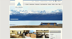 Desktop Screenshot of hotelaltocalafate.com.ar
